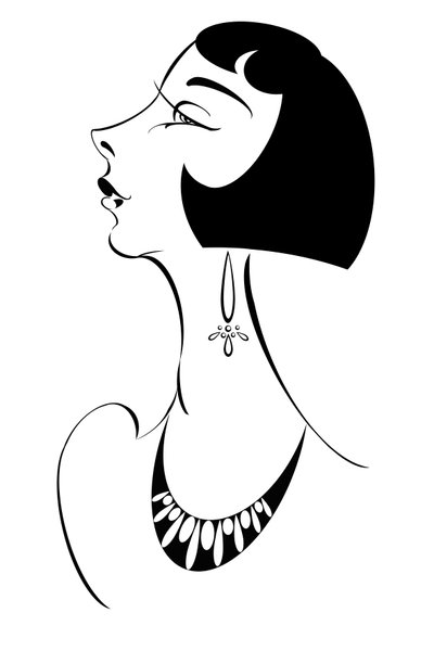 Young lady with a bob hairstyle by Neale Osborne